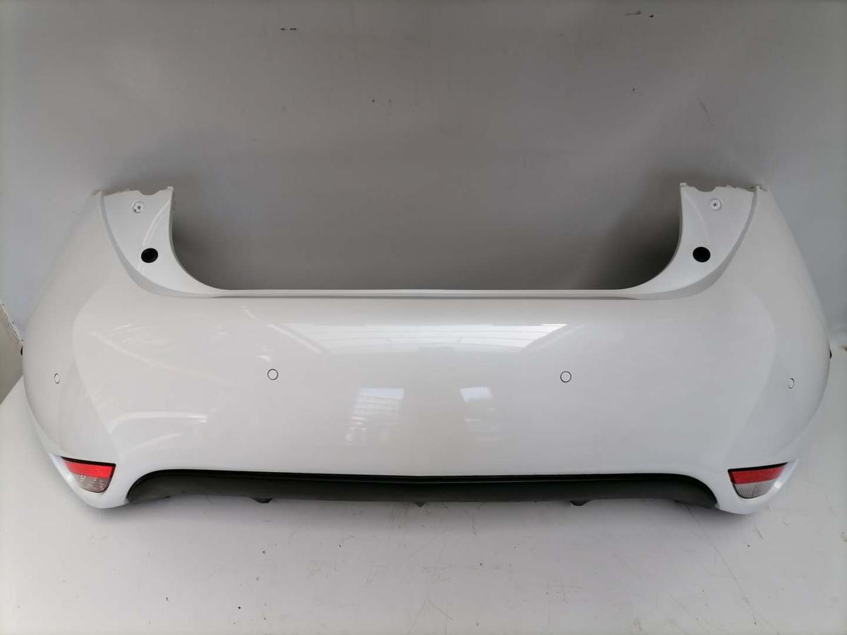 Renault Zoe original Stoßstange Stossfänger hinten TEQNC Weiß Bj.2017